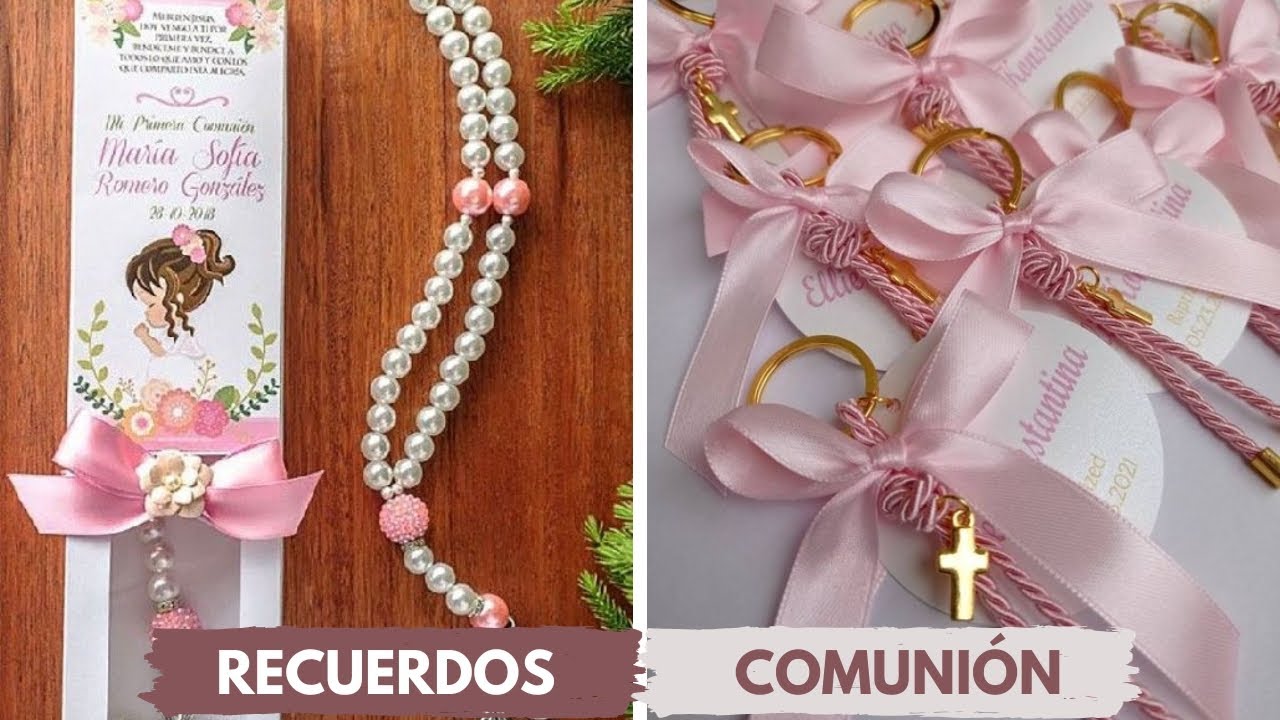 Recuerdos Personalizados para Primera Comunion de Niña
