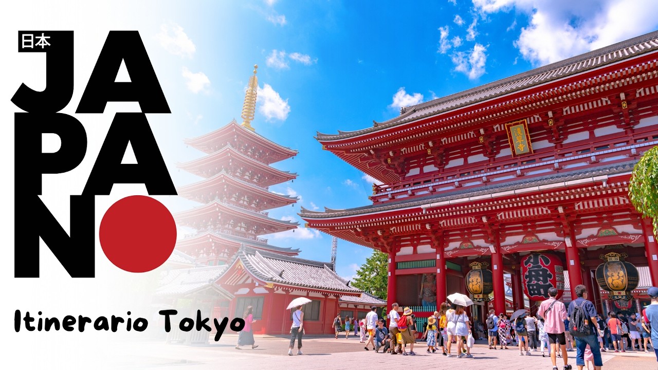 Cosa VEDERE a TOKYO in 5 GIORNI: ITINERARIO perfetto 🇯🇵