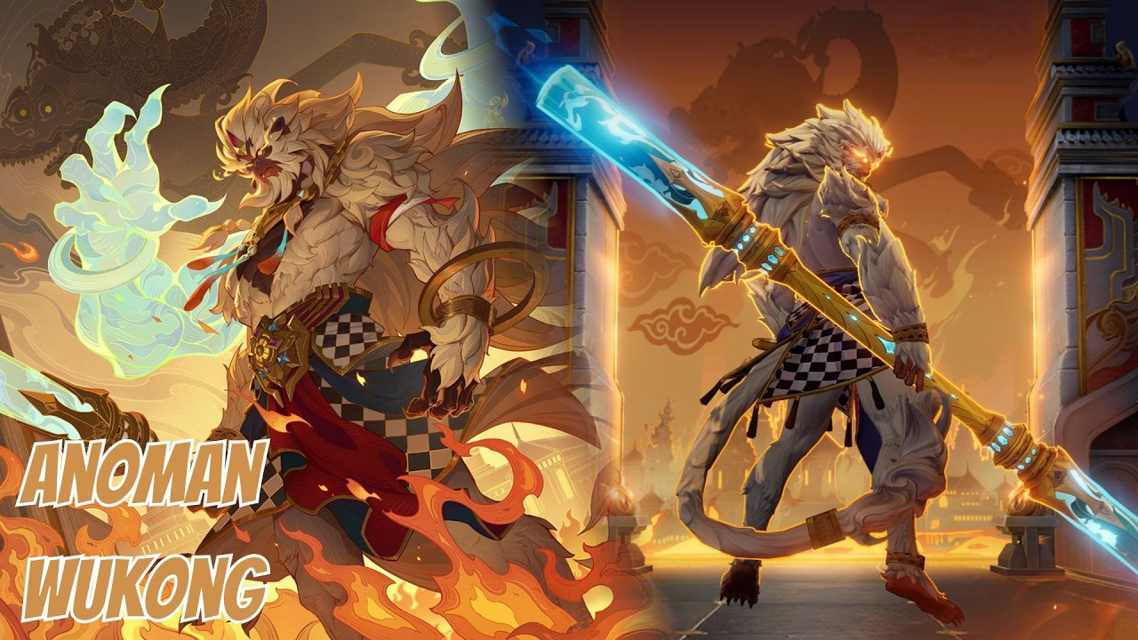 Anoman Wukong Skin Showcase - Honor of Kings