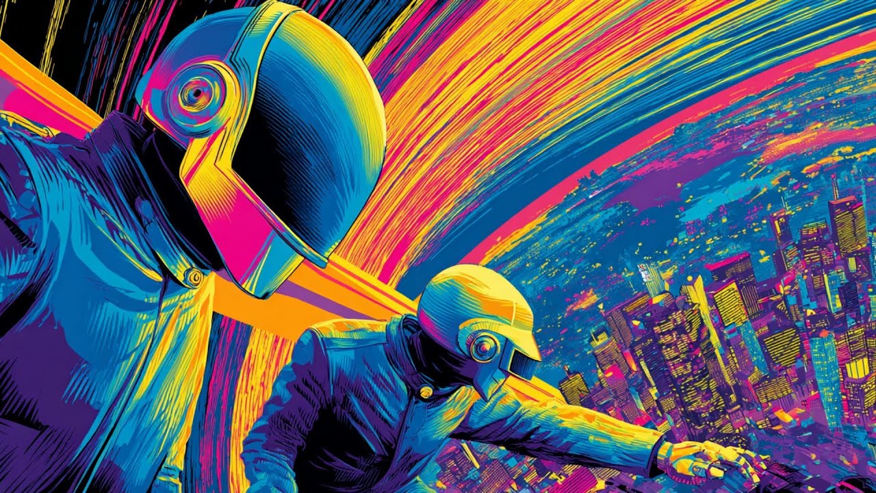 Daft Punk Shroomline Express Reloaded 🔥🤖 | Chill Electro-Funk x Neo Soul x Lofi Playlist