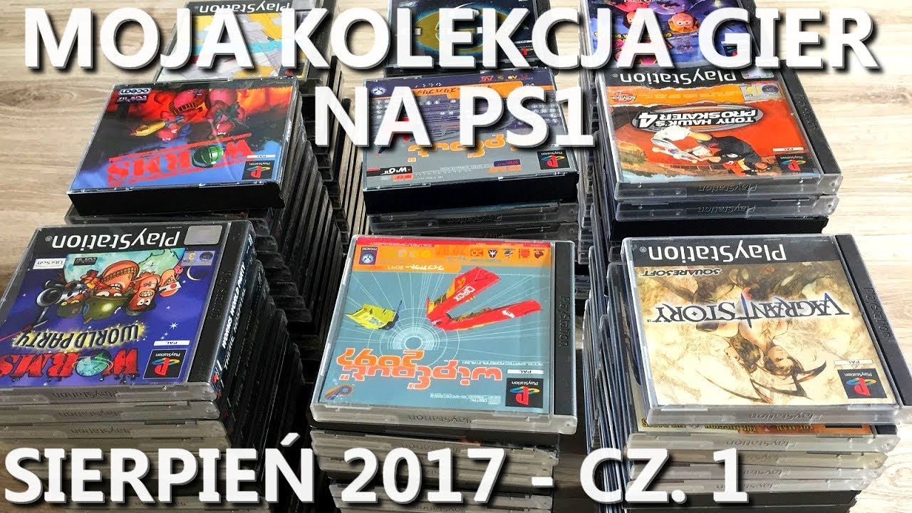 Moja kolekcja gier na PS1 - sierpień 2017 (część 1/4)