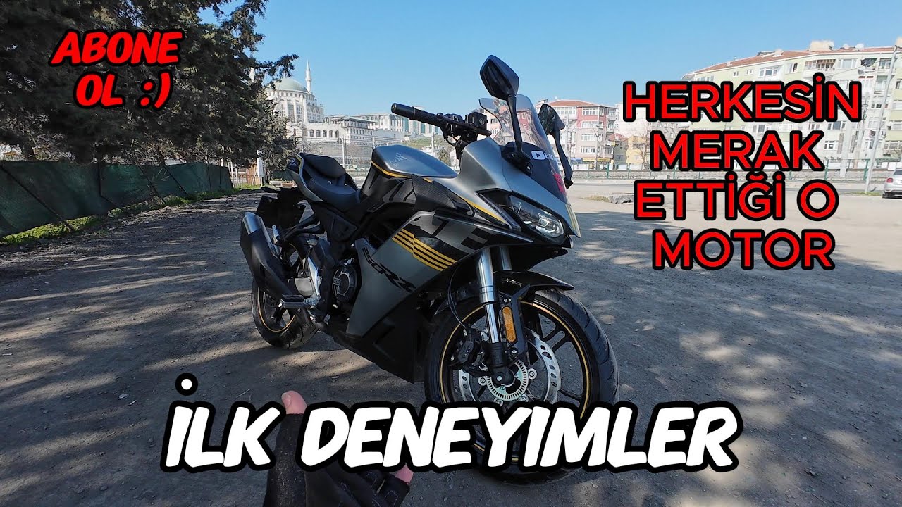 VOGE 250 RR İLK DENEYİMLERİM TR DE İLK SİZLERLE ALMADAN ÖNCE MUTLAKA İZLEYİN