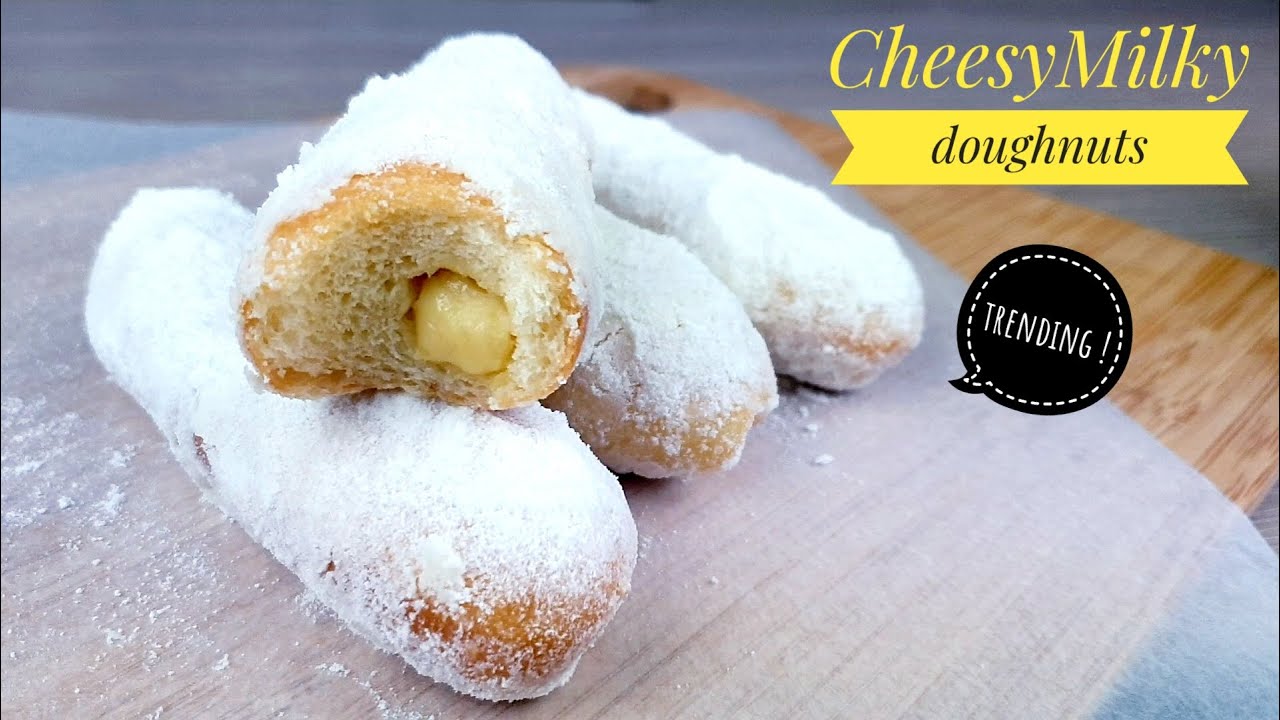 Cheesy Milky Doughnuts(Trending recipe)