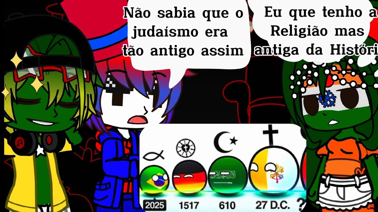 Países reagindo ao Qual é a religião mas antigo da História