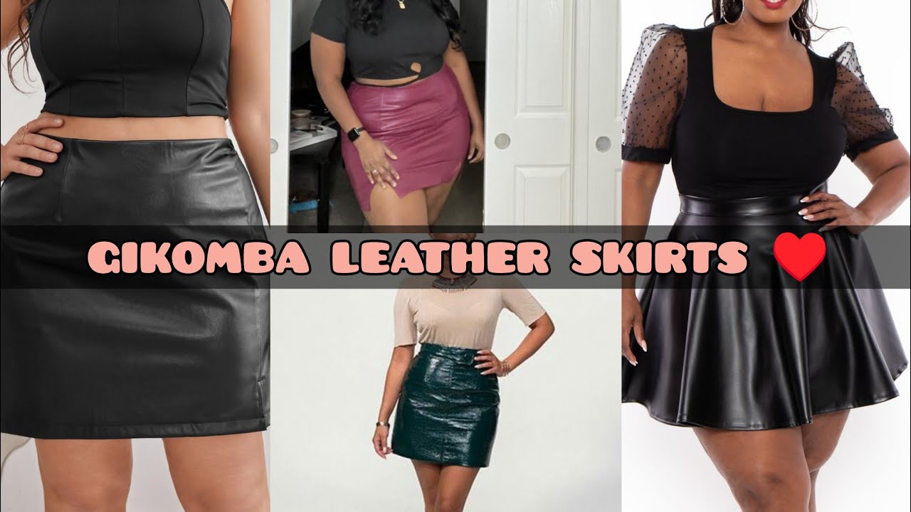 GIKOMBA QUALITY LEATHER SKIRTS #gikomba #gikombahaul #basicposh