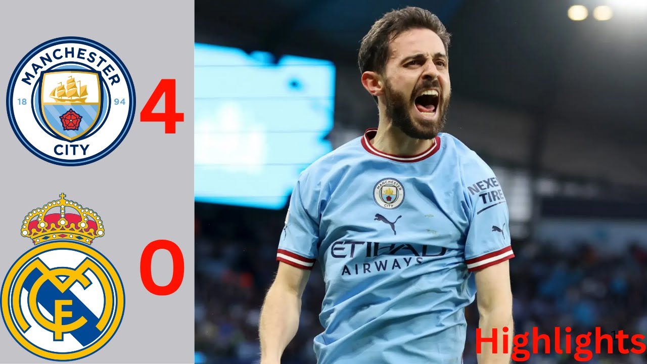 Highlights | Man city vs Real Madrid | UCL 2022/23