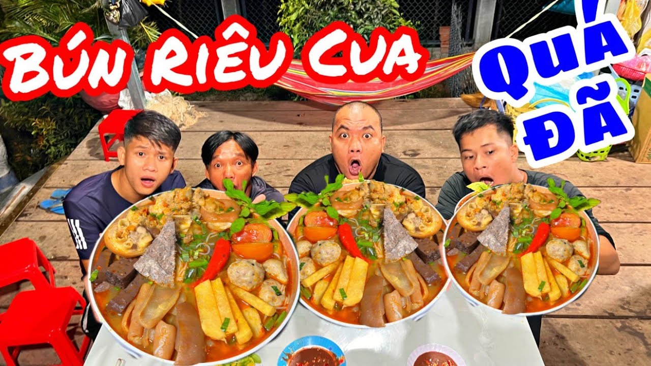TXTV - Thánh Xàm Làm Bún Riêu Cua Đãi ae Ban Đêm Thèm Chảy Nước Miếng