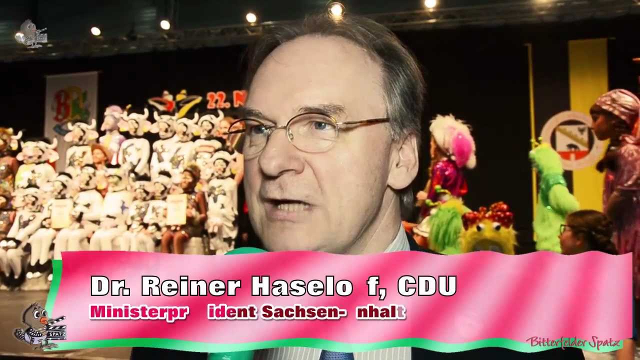 Norddeutsche Meisterschaft karnevalistischer Tanzsport - Schirmherr Reiner Haseloff