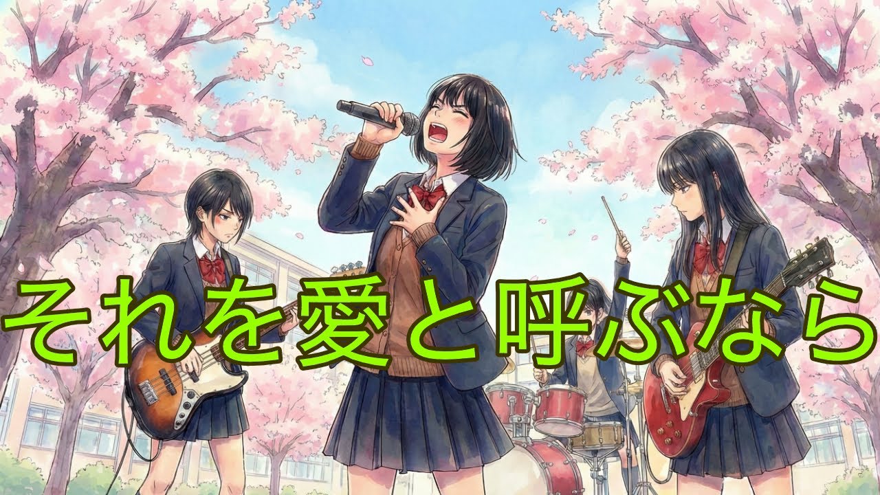 軽音部が「それを愛と呼ぶなら」を演奏してみたら