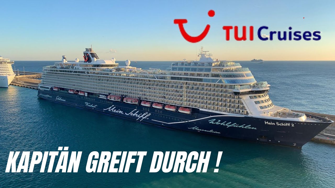 Капитан Mein Schiff 2 принимает решительные меры!!!