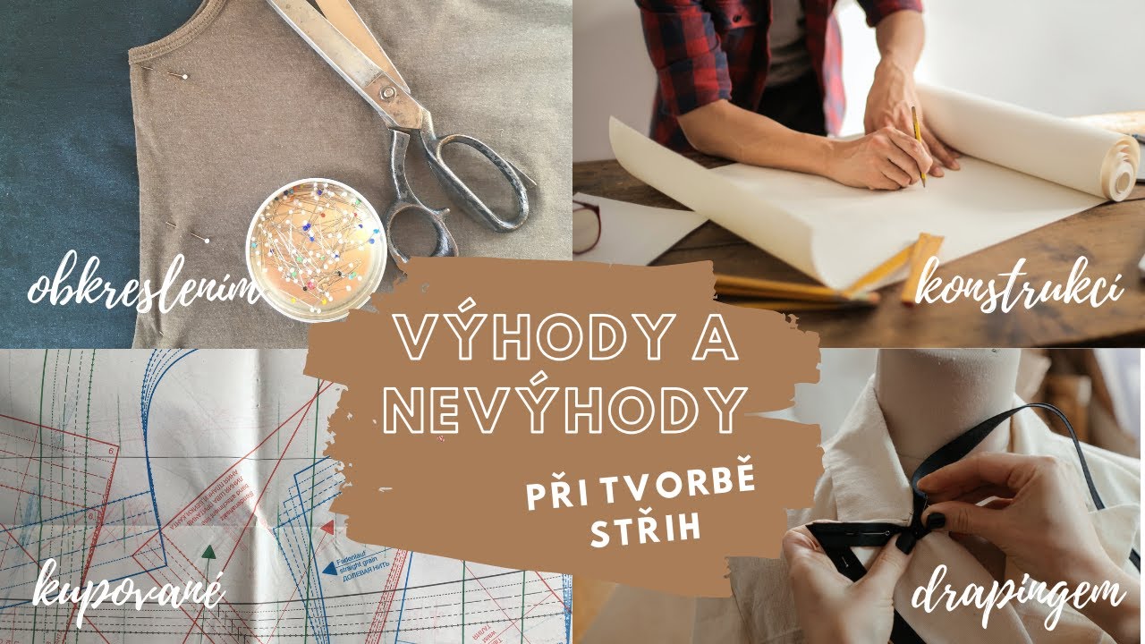 Způsoby jak získat nebo vytvořit oděvní střih // Šijeme s MeChic // záznam živého vysílání