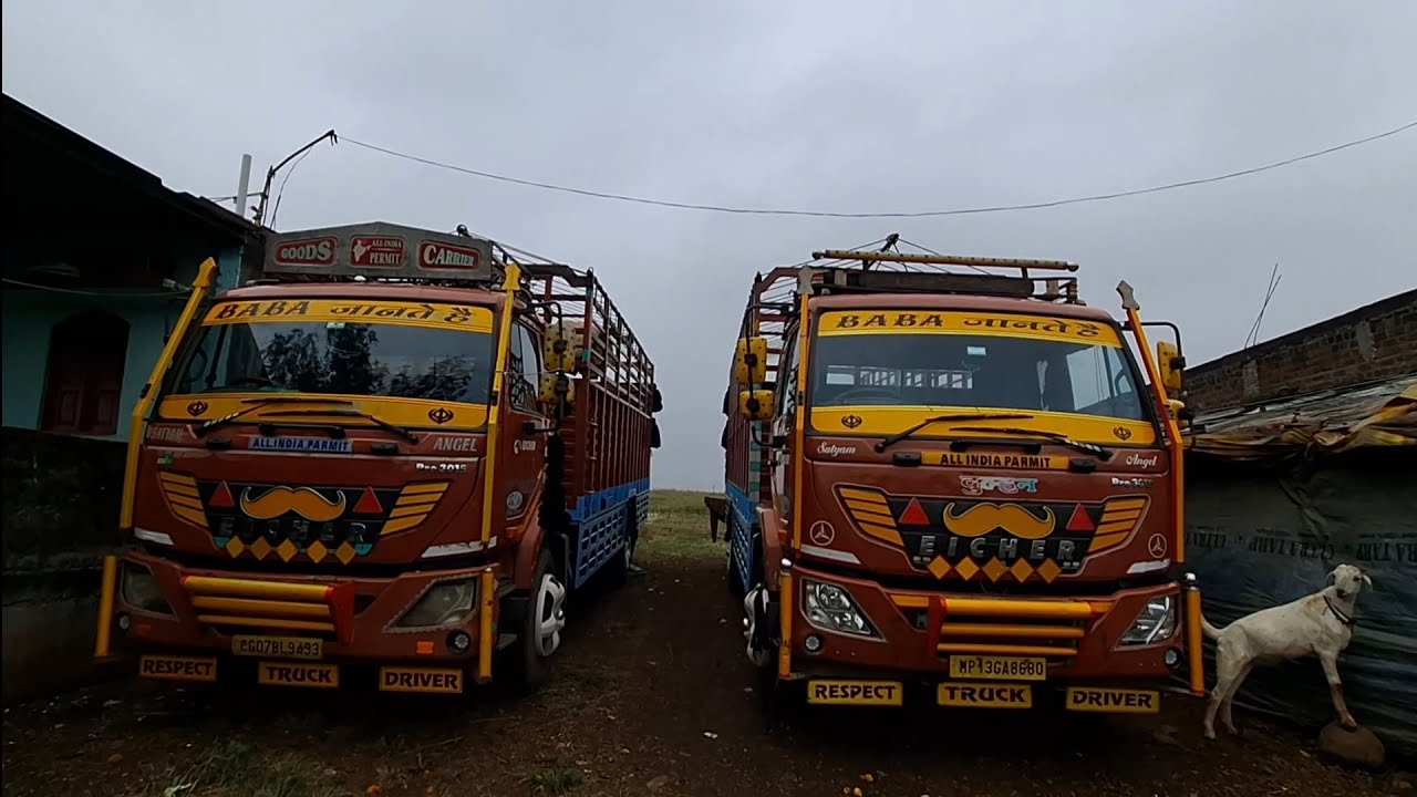 Loading ho gai complete going to Indore // coolant Pani daliye truck mein // #truckinglife 