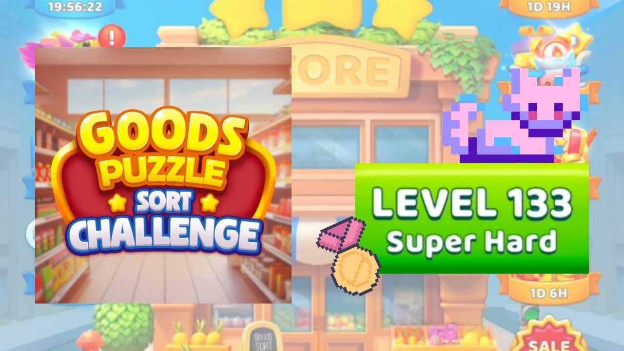 Goods sorting challenge - Level 133 SUPER HARD 🫦