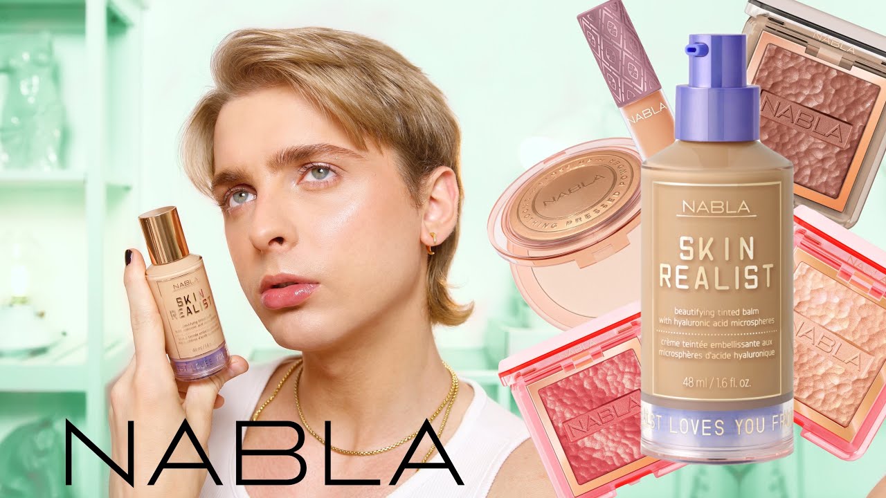 Test Skin Realist + Cały makijaż wykonany kosmetykami NABLA | Władek BeautyBoy