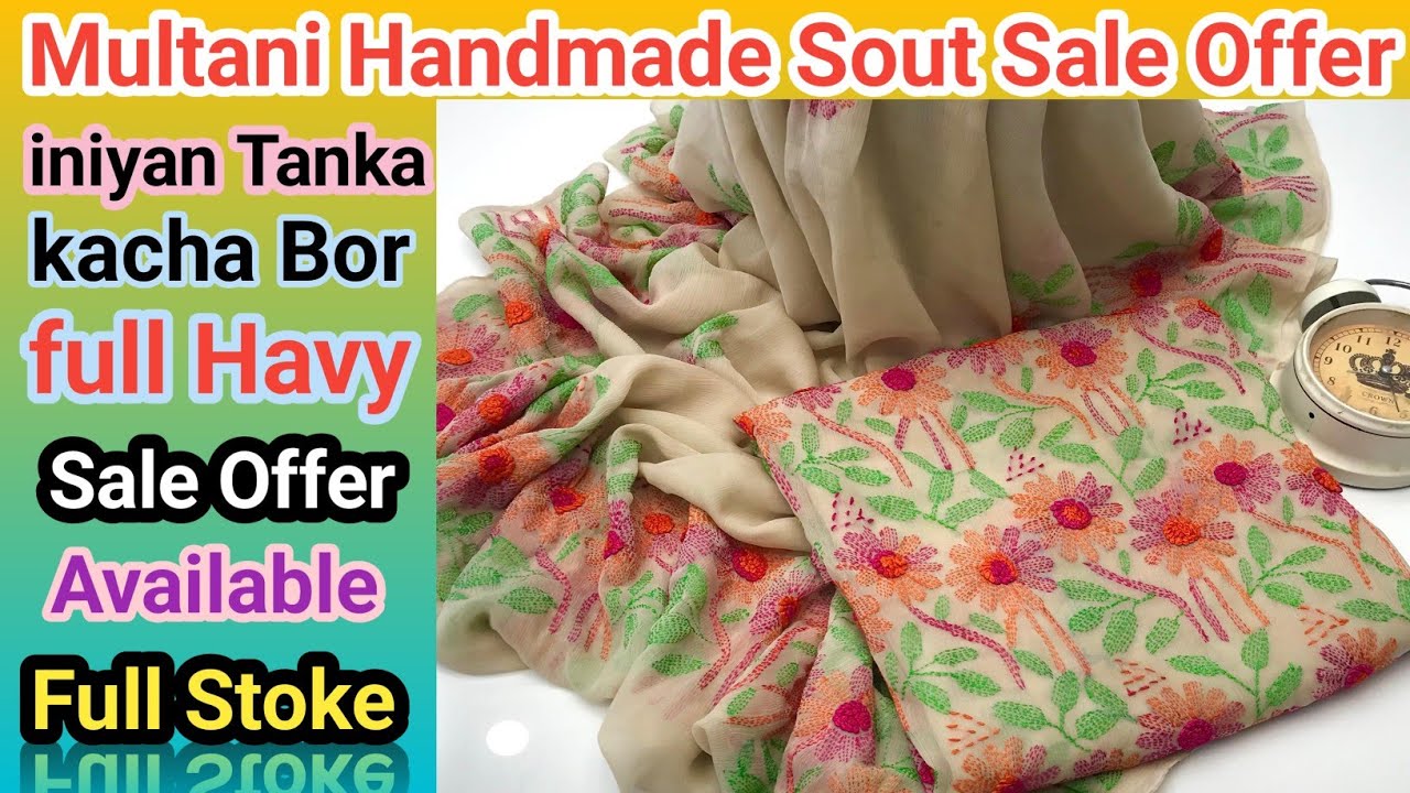 # Jitna Nafees Kam Utni he Munasib Price Full Heavy Handmade Embroidery Contact Watsup 