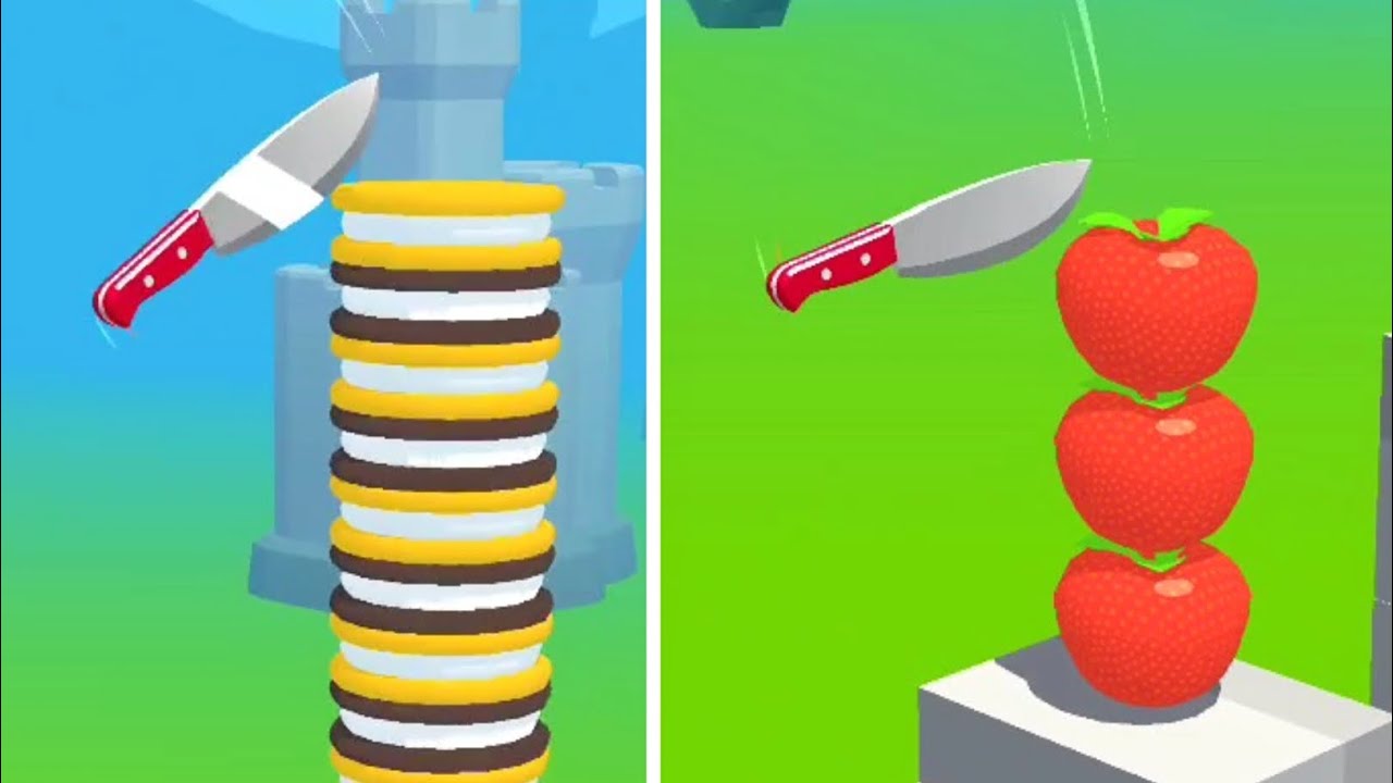 Slice It All Gameplay! Satisfying and Relaxing ASMR Slicing Video NEW UPDATE