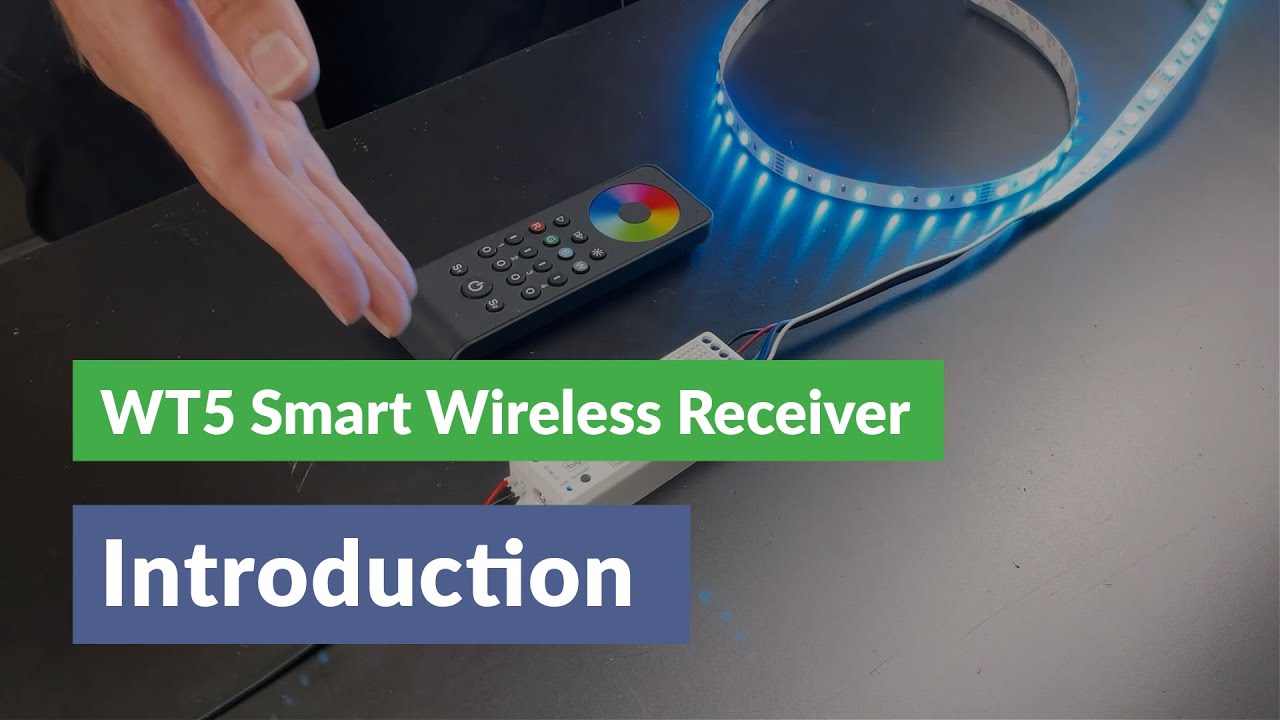 Introduction to the WT5 Smart Wireless Receiver for LED Lighting