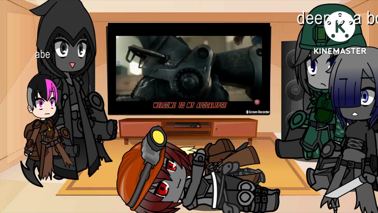 generation R reacts to welcome to my apocalypse