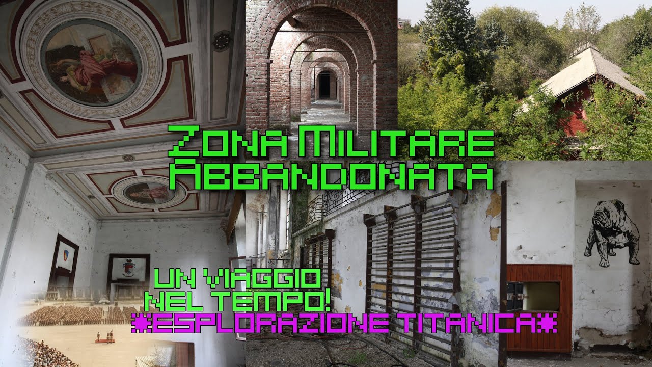 UN' ENORME CASERMA ABBANDONATA UTILIZZATA AI TEMPI DELLA LEVA OBBLIGATORIA! *Esplorazione titanica*