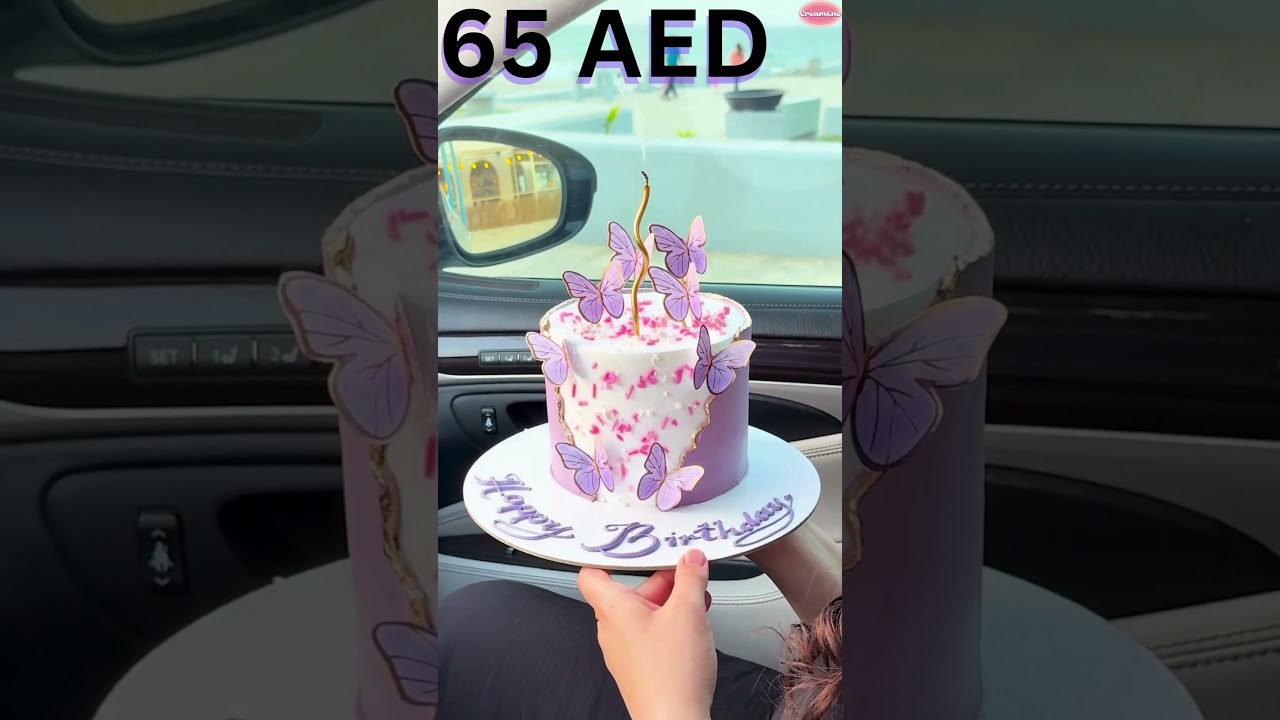 CreamOne Rich in Taste Delicious Butterfly Cakes from 65 AED | CreamOne Cakes | Dubai Cake Shop