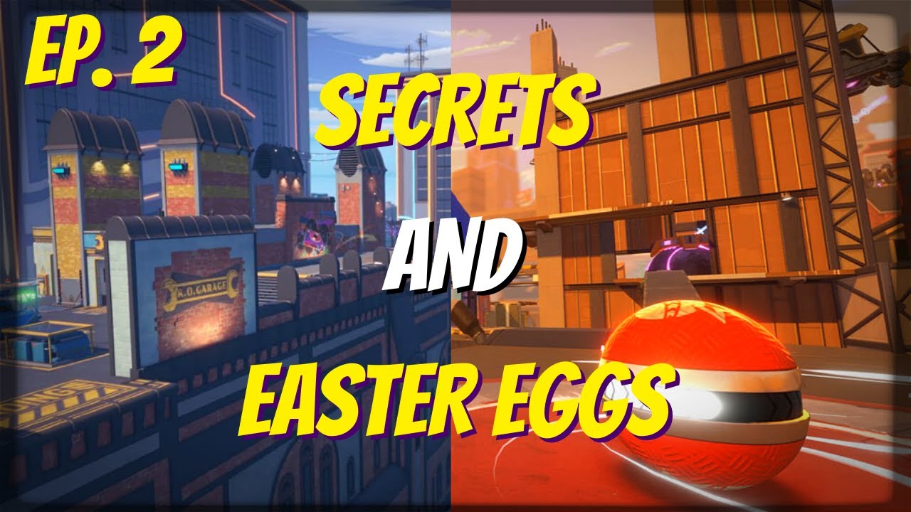 SECRETS AND EASTER EGGS | Knockout City (Rooftop Rumble & Concussion Yard)