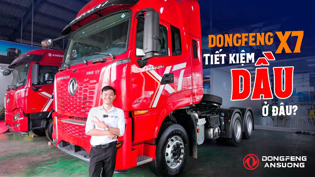CÙNG CÔNG SUẤT VÌ SAO XE ĐẦU KÉO DONGFENG X7 LẠI TIẾT KIỆM HƠN ?