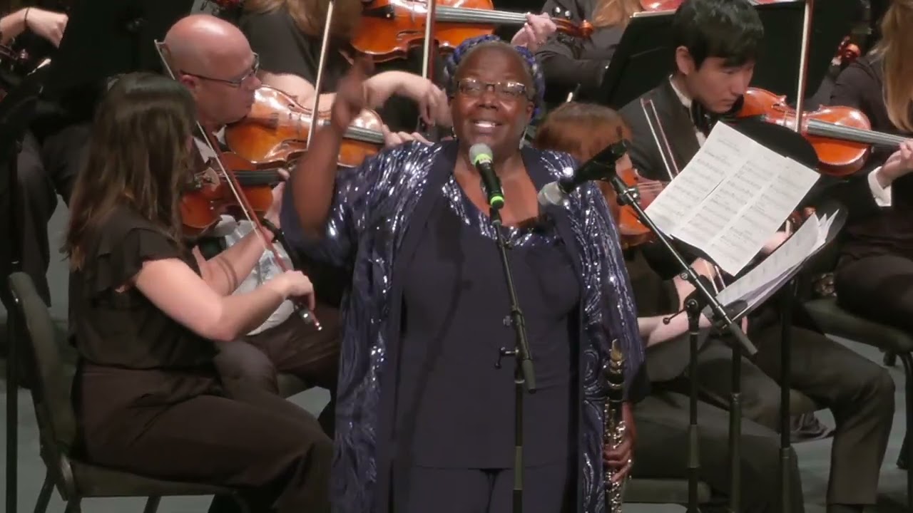 Amazing Grace and When The Saints Go Marching In - Doreen w/ Manassas Symphony Orchestra!