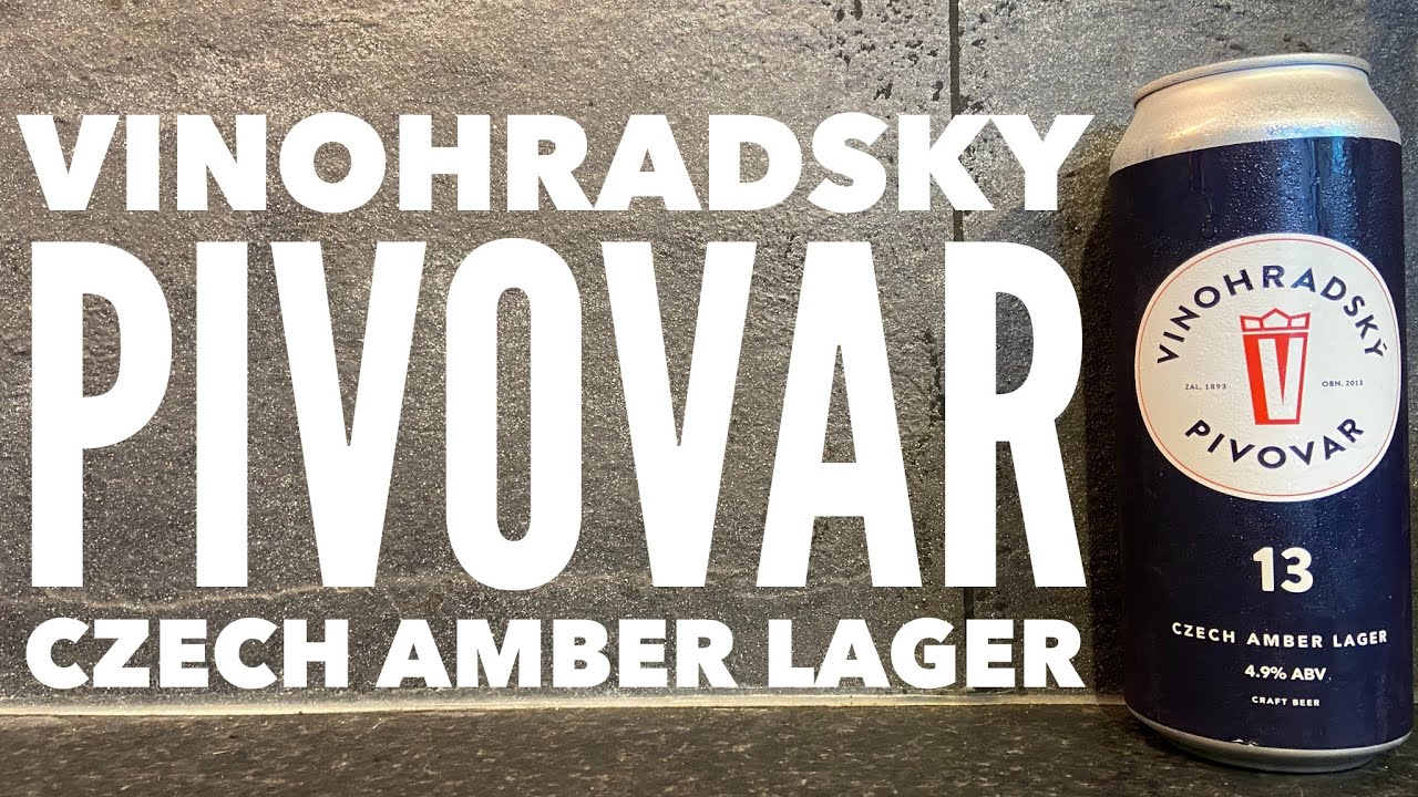 Vinohradsk&yacute; Pivovar 13 Czech Amber Lager | Czech Craft Beer Review