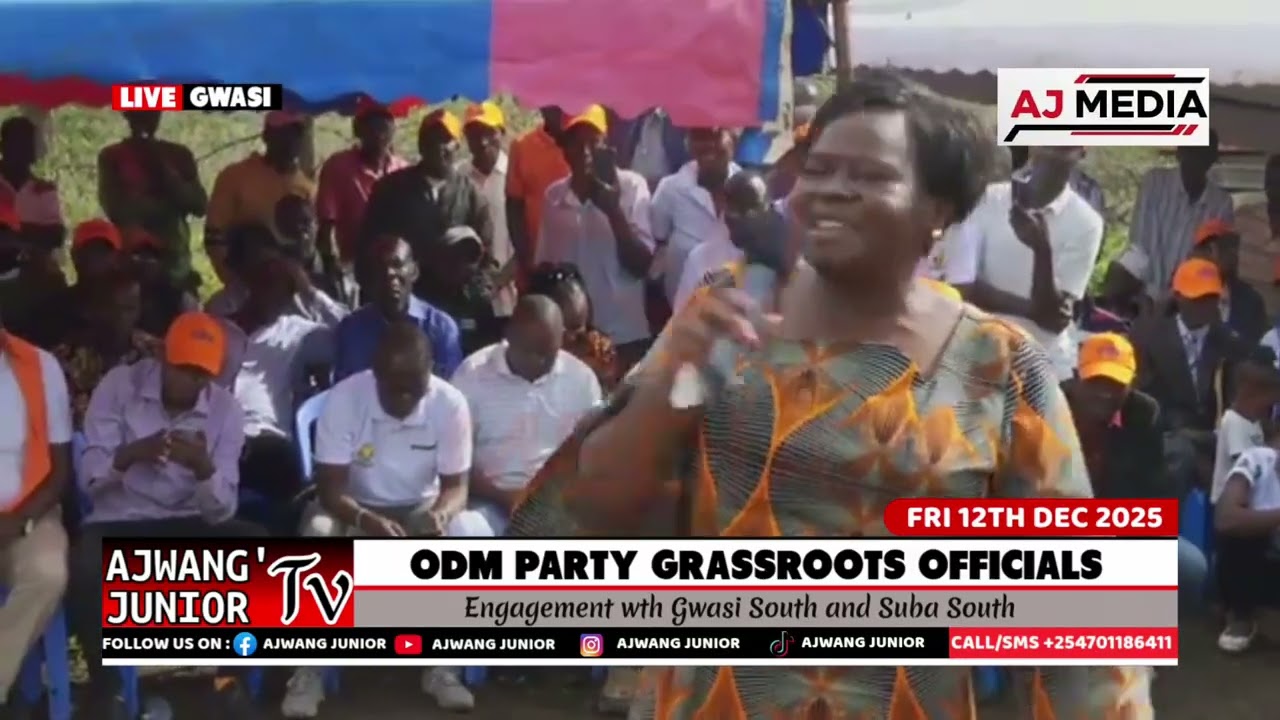 ODM PARTY IS STRONG AND WILL ENSURE TO CONTINUE HAVING IT'S STRONG HOLD IN NYANZA~