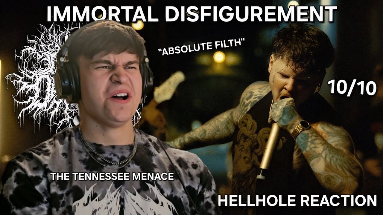 MUSICAL GENIUS REACTS TO HELLHOLE BY IMMORTAL DISFIGUREMENT (STUPID*)