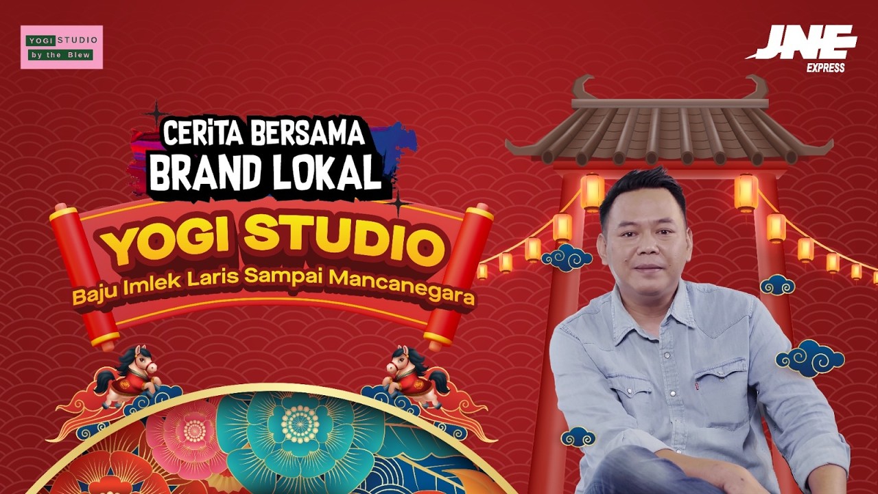 Cerita Bersama Brand Lokal - Yogi Studio, Baju Imlek laris Hingga Mancanegara