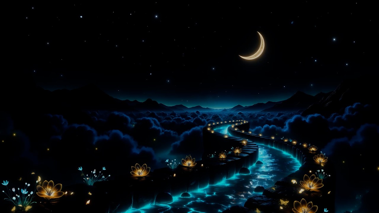 Relaxing Sleep Hypnosis (No Ads) • Melatonin Release, Stop Overthinking • Goodbye Insomnia