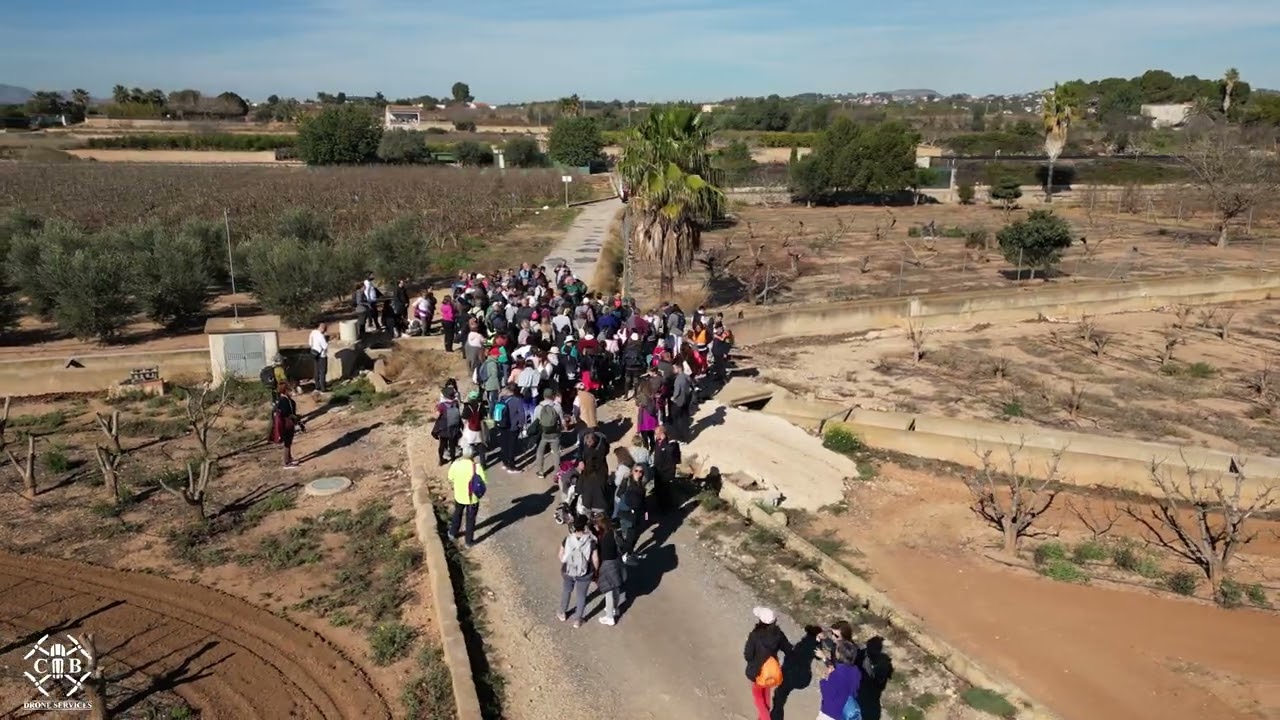 Caminata del Rollo 2024. Alginet - Valencia 4K