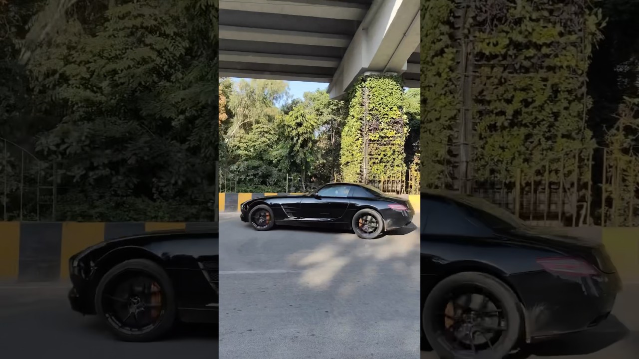 Insane Exhaust Sound of Mercedes SLS AMG 🤯|| 