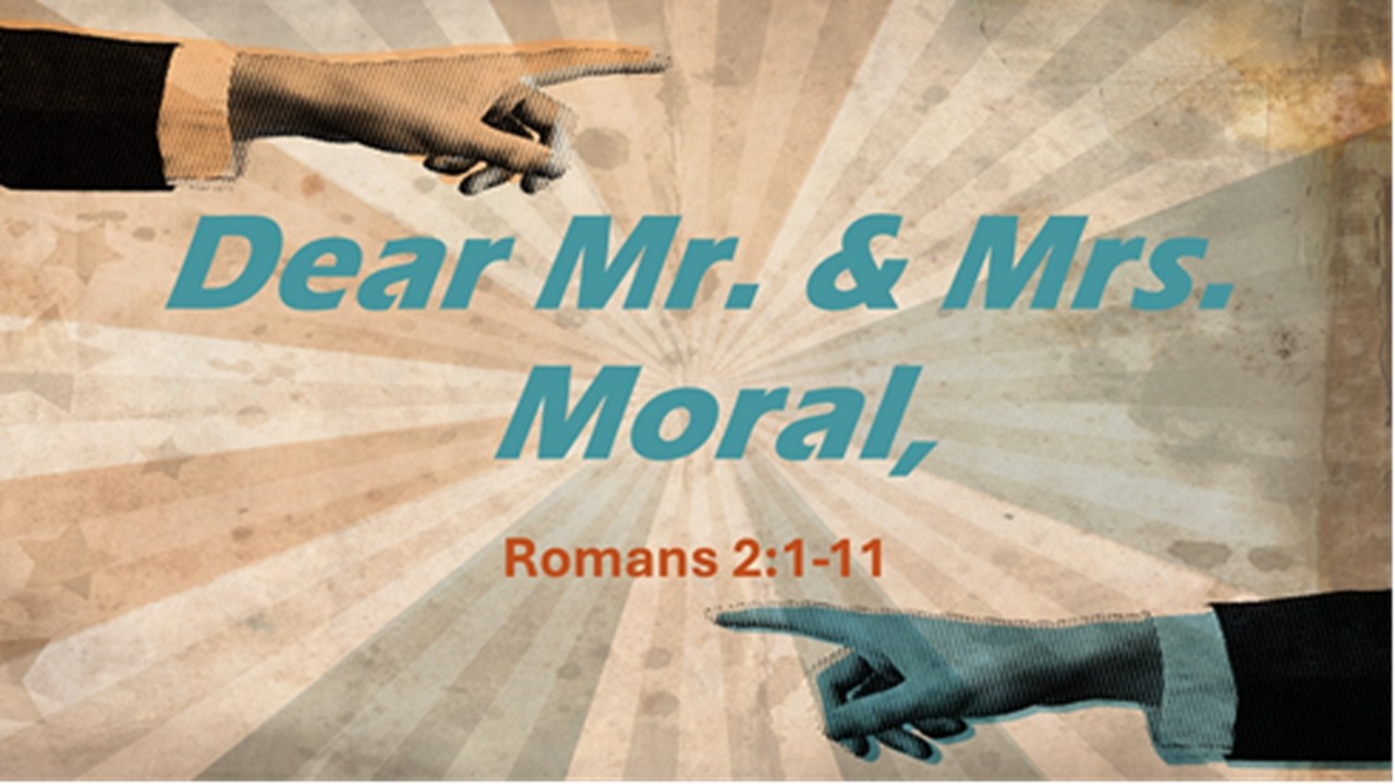 Dear Mr. & Mrs. Moral,