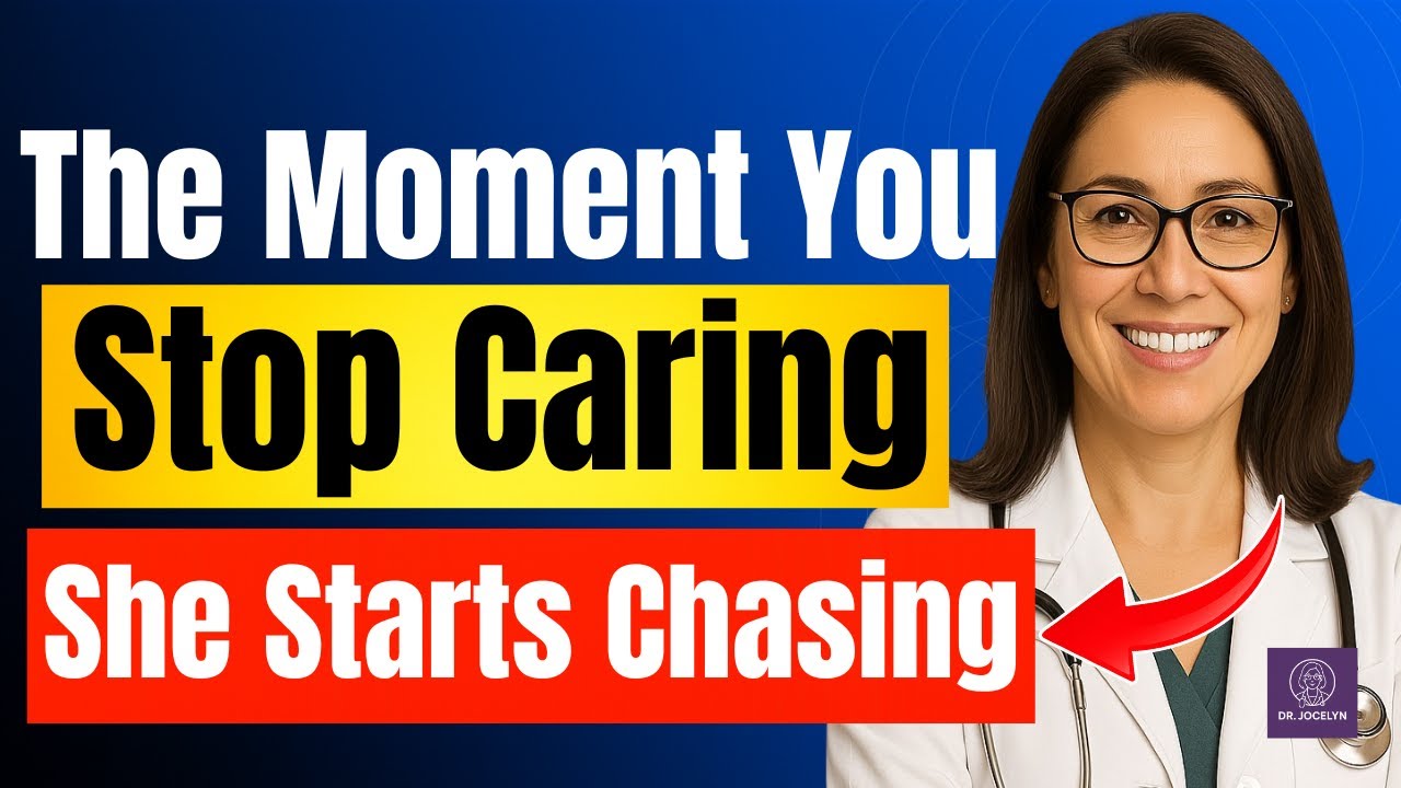 When You Stop Caring, Women Start Chasing You | The Psychology of Attraction Explained &mdash; Dr. Jocelyn