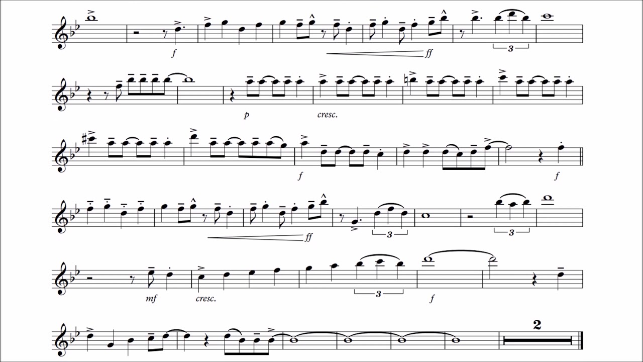 Alto Saxophone Play-Along - Anything Goes by Cole Porter - with sheet music