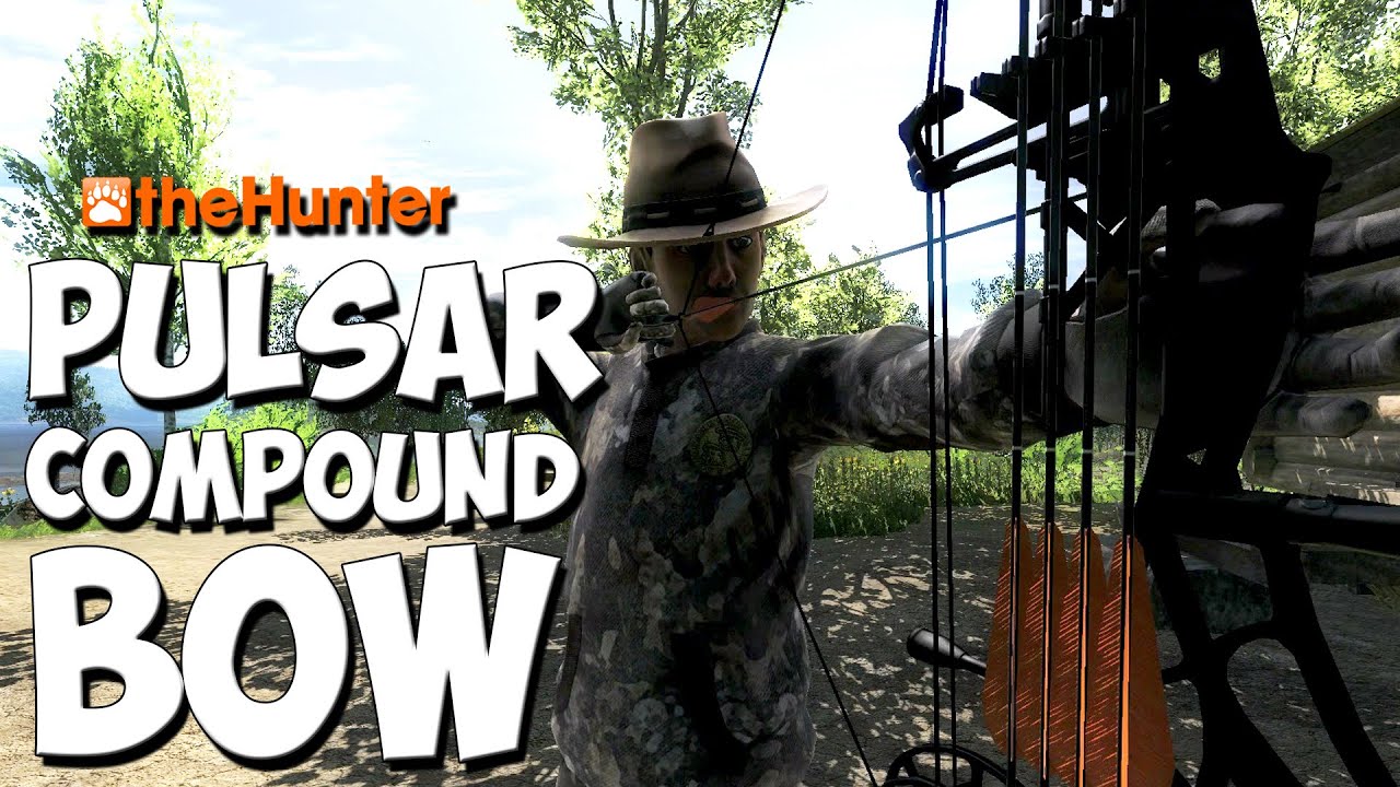 *NEW* PULSAR COMPOUND BOW  - theHunter 2016 Gameplay w/leeroy