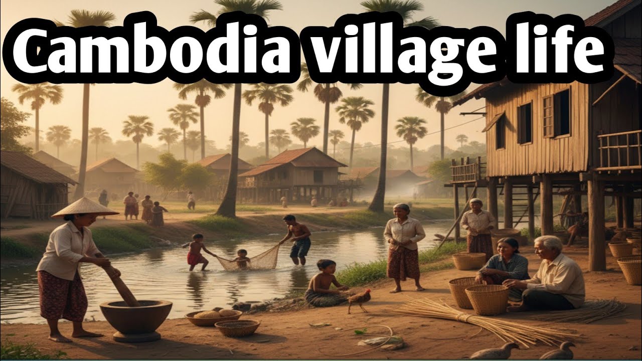 Life in a Cambodian Village You&rsquo;ve Never Seen Before 🇰🇭 || Pure Rural Reality