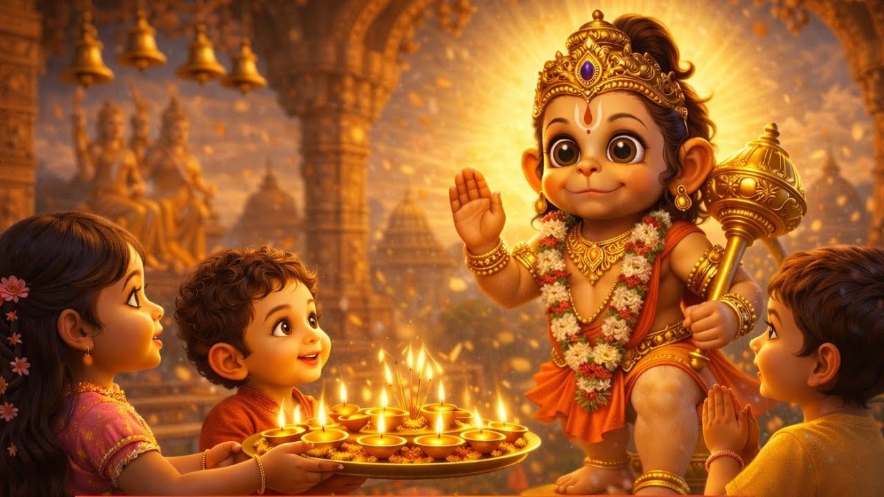 Hanuman Ji Ki Aarti 🚩 हनुमान जी की आरती ✨️ Aarti Kije Hanuman Lala Ki 🚩 आरती कीजे हनुमान लला की  🚩✨️
