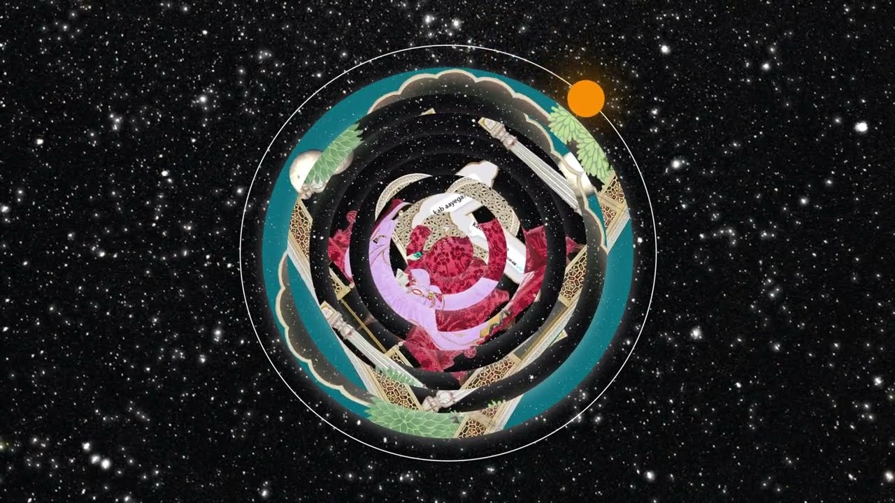 Raatan | Mitika Kanwar x Tech Panda x Kenzani | Official Visualizer | 2022
