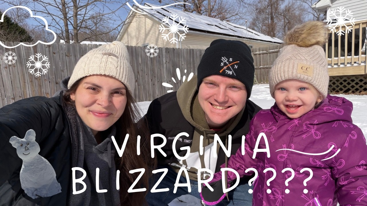 BLIZZARD IN VA?!?! + coffee coffee coffee