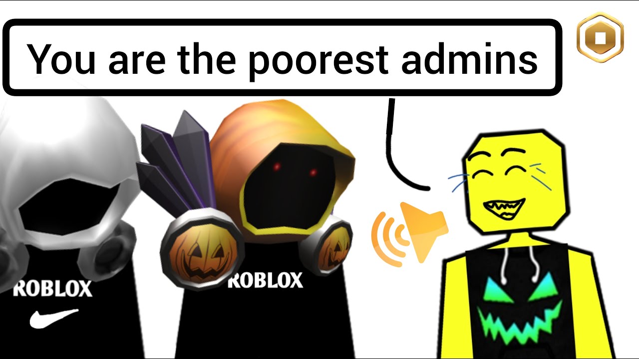 Top 3 Funny Moments of Admin VS Noobs in Roblox