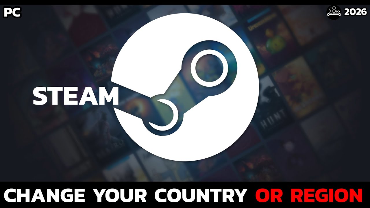 Как легко изменить свой регион в Steam?