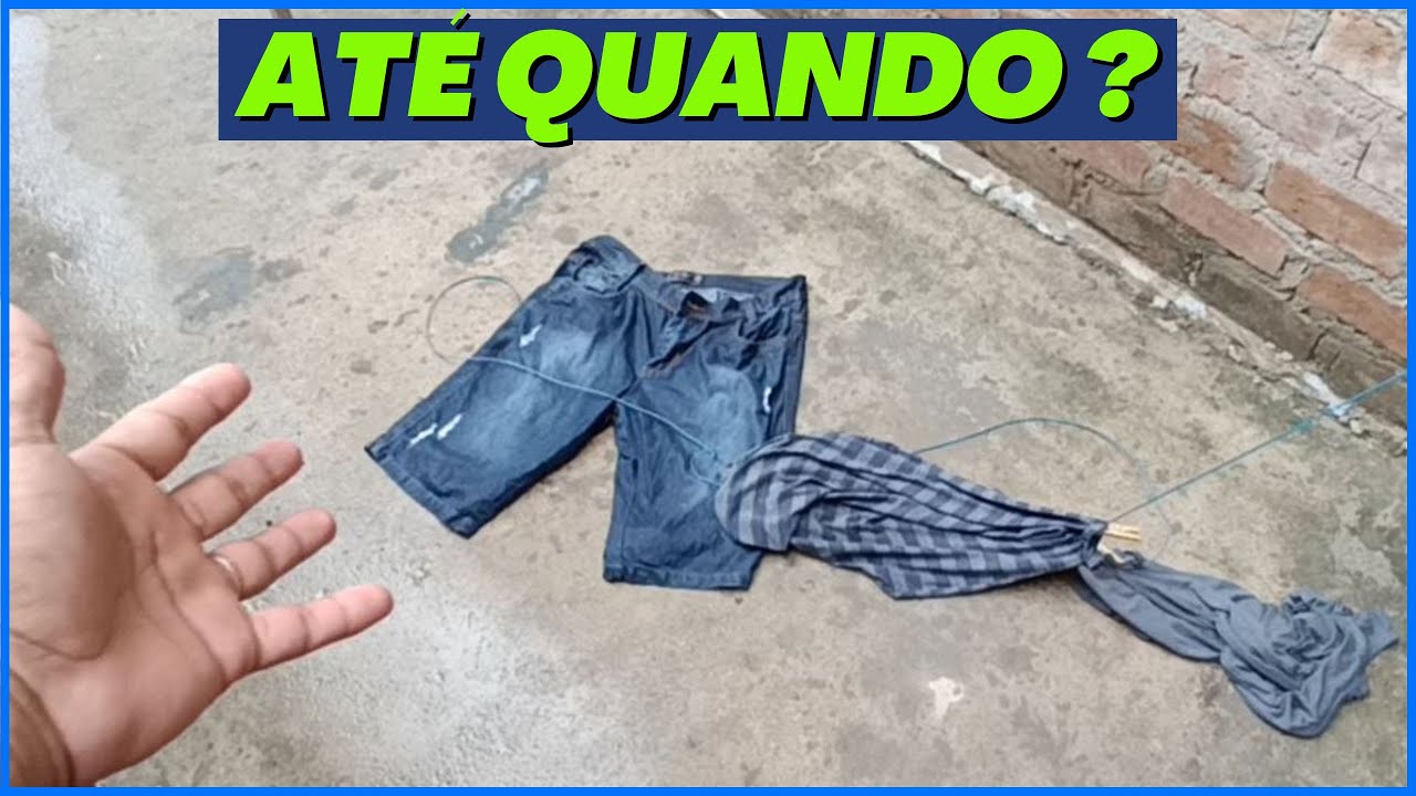 VARAL IMPROVISADO F&Aacute;CIL, BARATO E SUPER RESISTENTE FA&Ccedil;A VOC&Ecirc; MESMO O SEU..