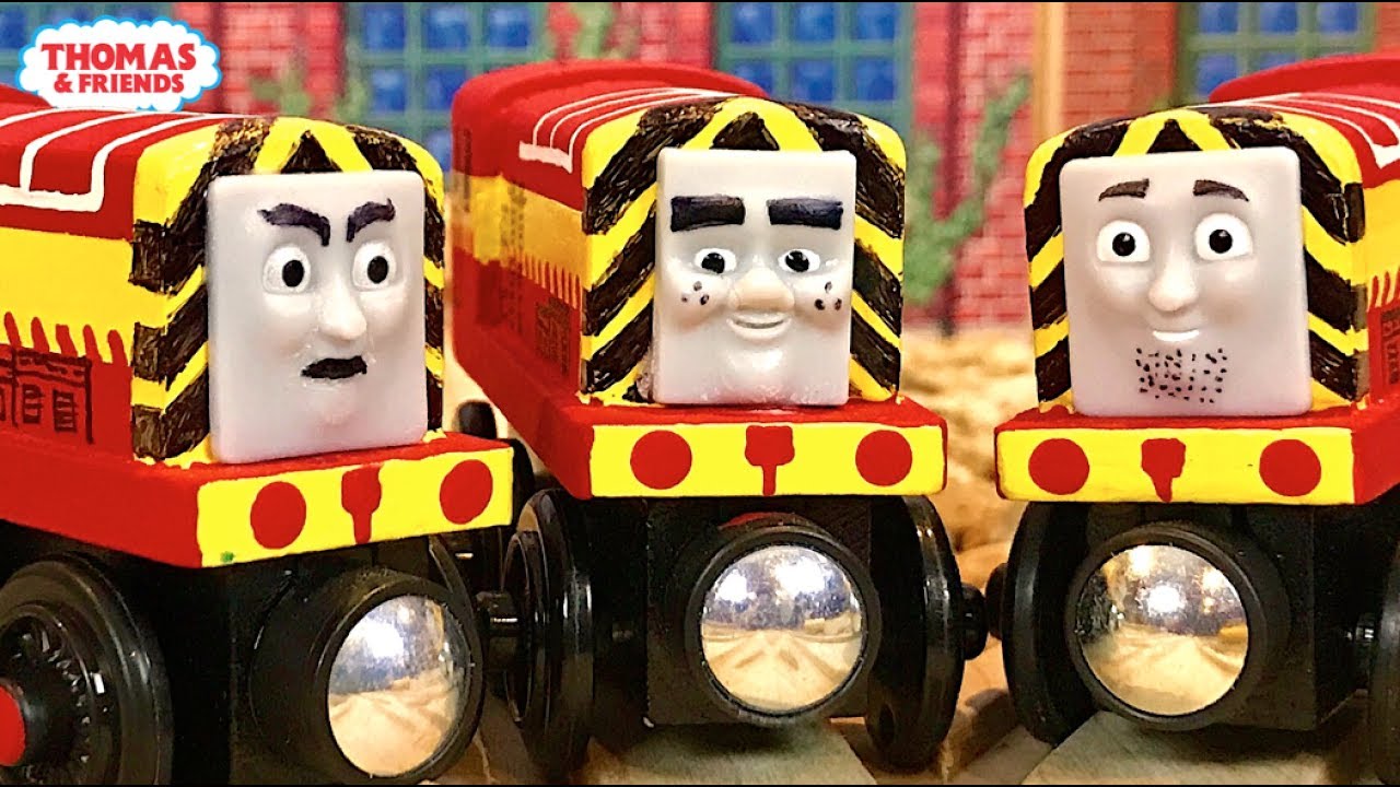 Mainland Diesel Shunters | Custom Thomas Wooden Railway Model #9 by HiroTheJapaneseTrain