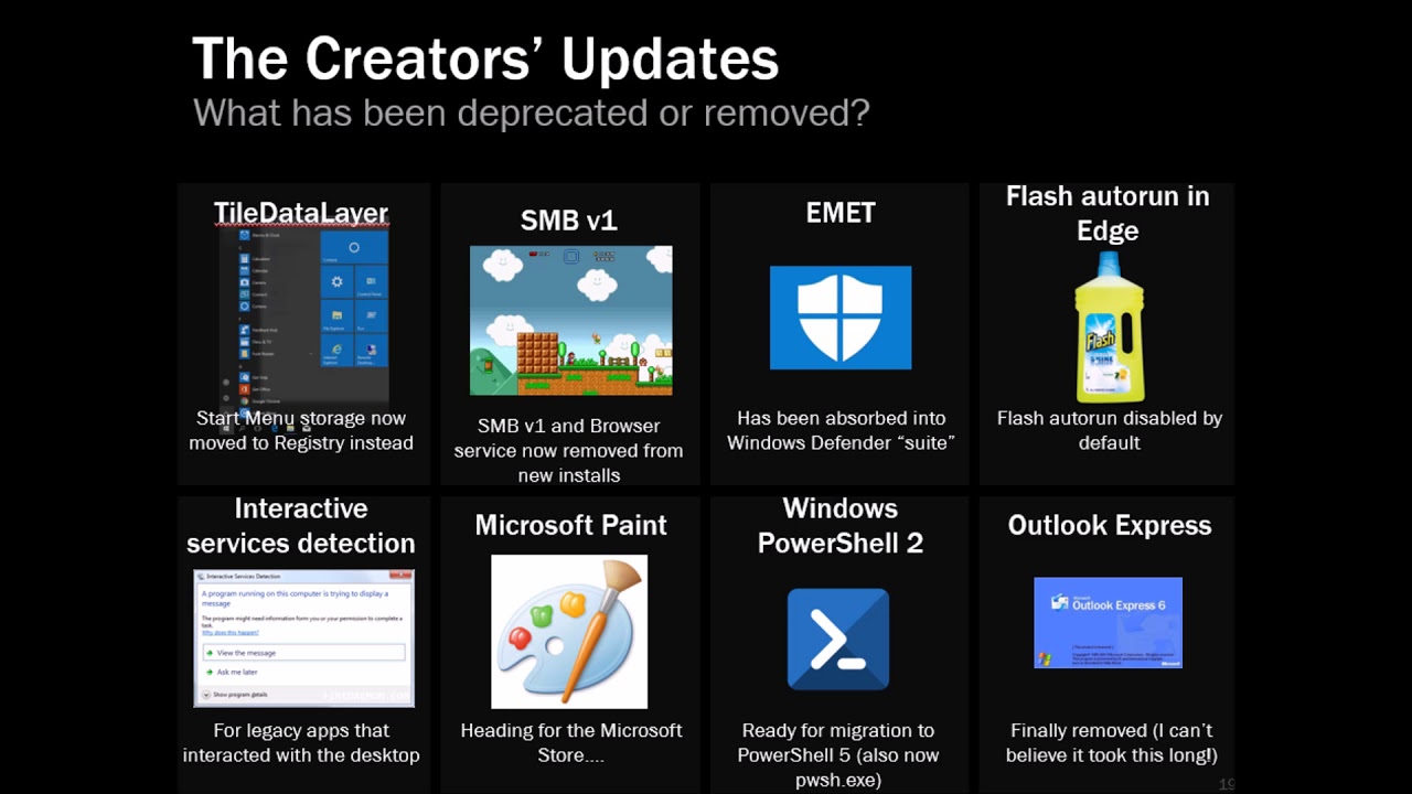 Windows 10 community discussion 3  - the Fall Creators Update
