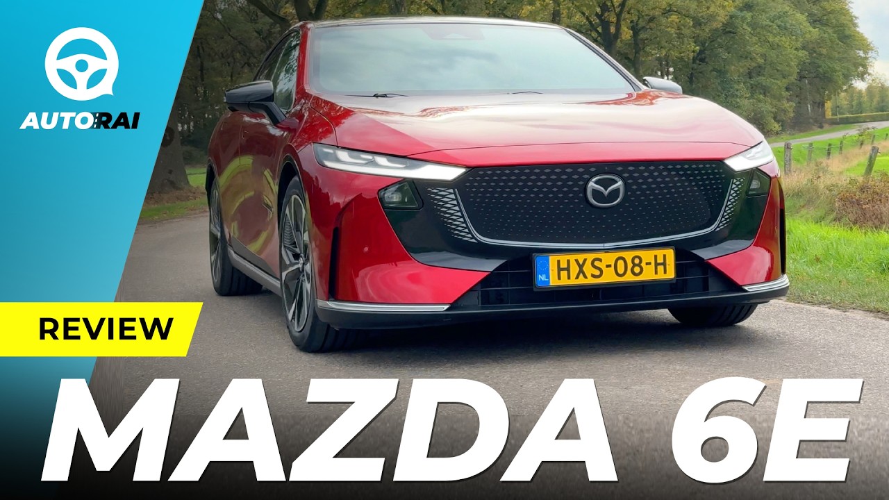 MAZDA 6e (2025), wat is het stroomverbruik na 4.000 kilometer? - REVIEW - AutoRAI TV