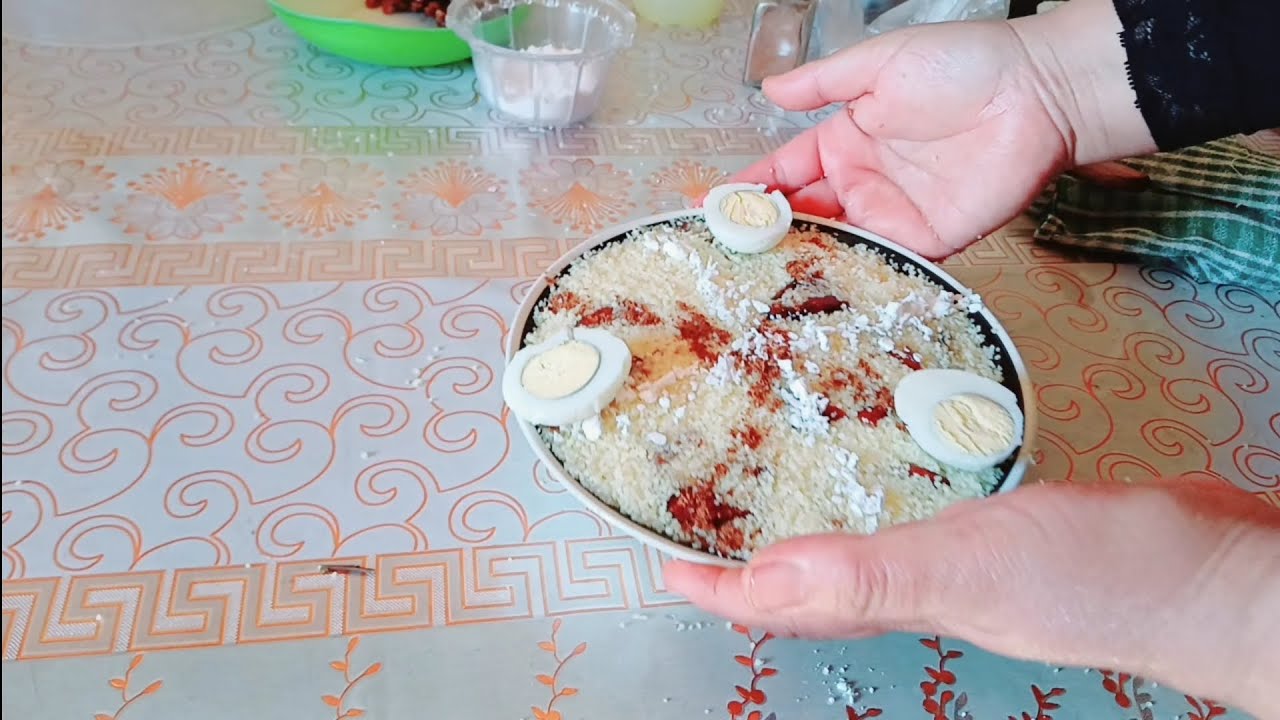 آخر تحضيرات رمضان مع تشعبينة@