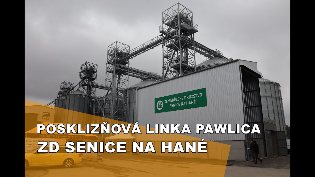 Zemědělské družstvo Senice na Hané spustilo posklizňovou linku na krmné obilí